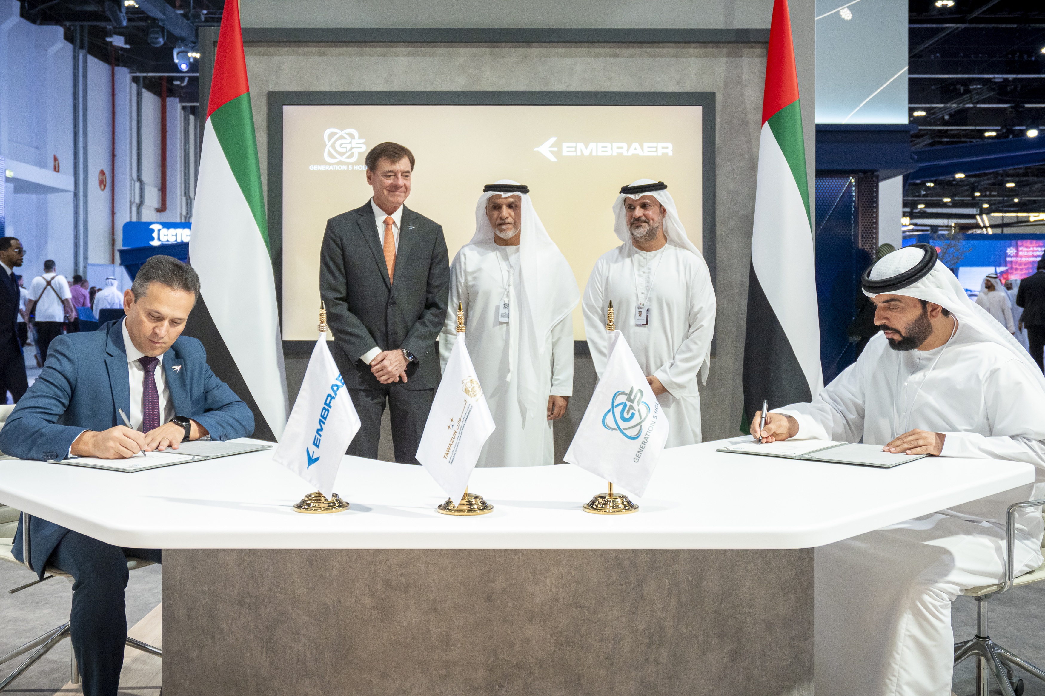 Generation 5 Holding and Embraer Sign Exclusive Strategic Partnership Agreement for the C‑390 Millennium Programme in the UAE