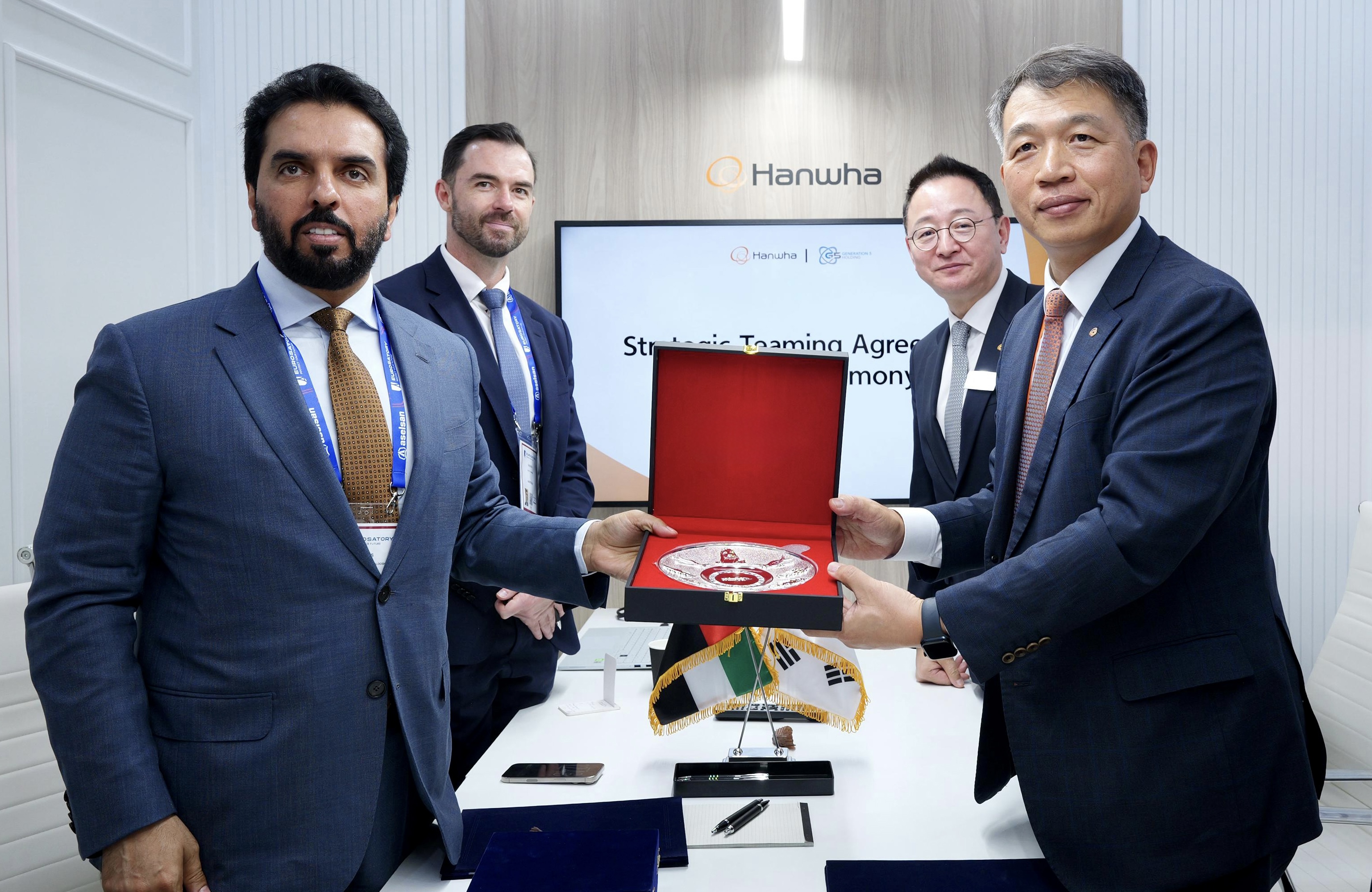 Generation 5 Holding and Hanwha Aerospace Sign Landmark Teaming Agreement to Manufacture K9 Howitzer in the UAE